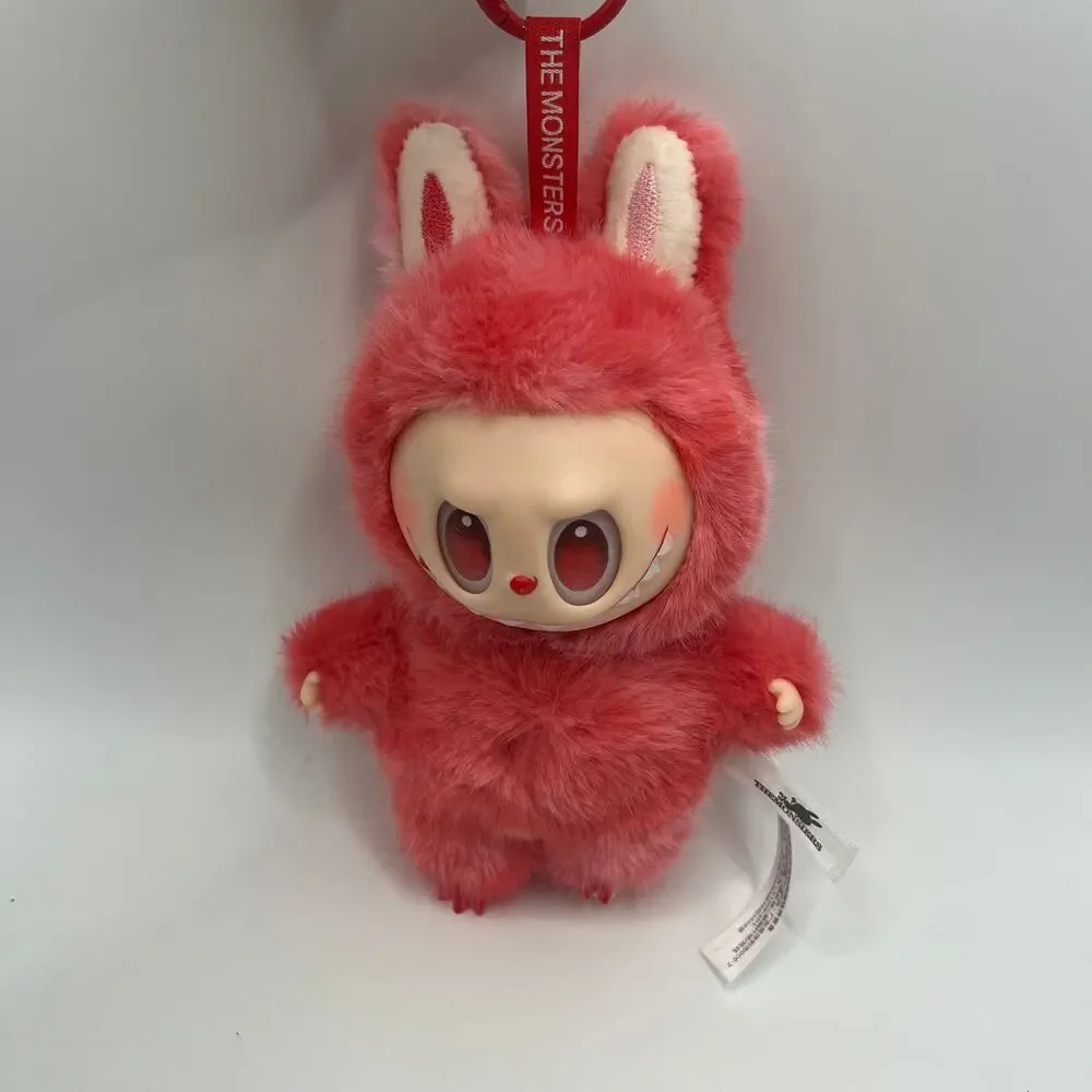 2PC- Labubu Catch Me If You Can Series Plush Doll Bag Charm Keychain